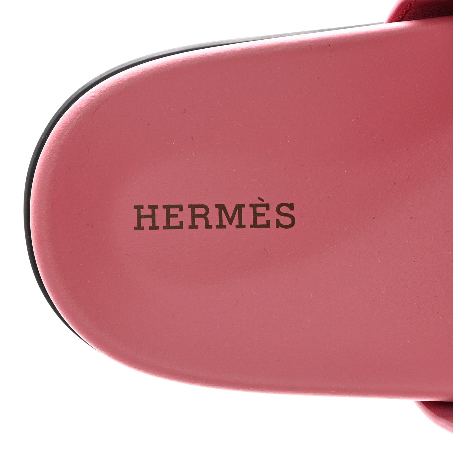Hermes Suede Goatskin Womens Chypre Sandals 39 Rose Aphrodite 7 of 11
