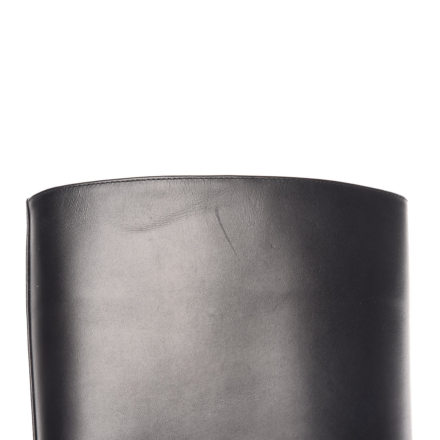 Valentino Garavani Calfskin Rockstud Tall Boots 36.5 Black 8 of 9