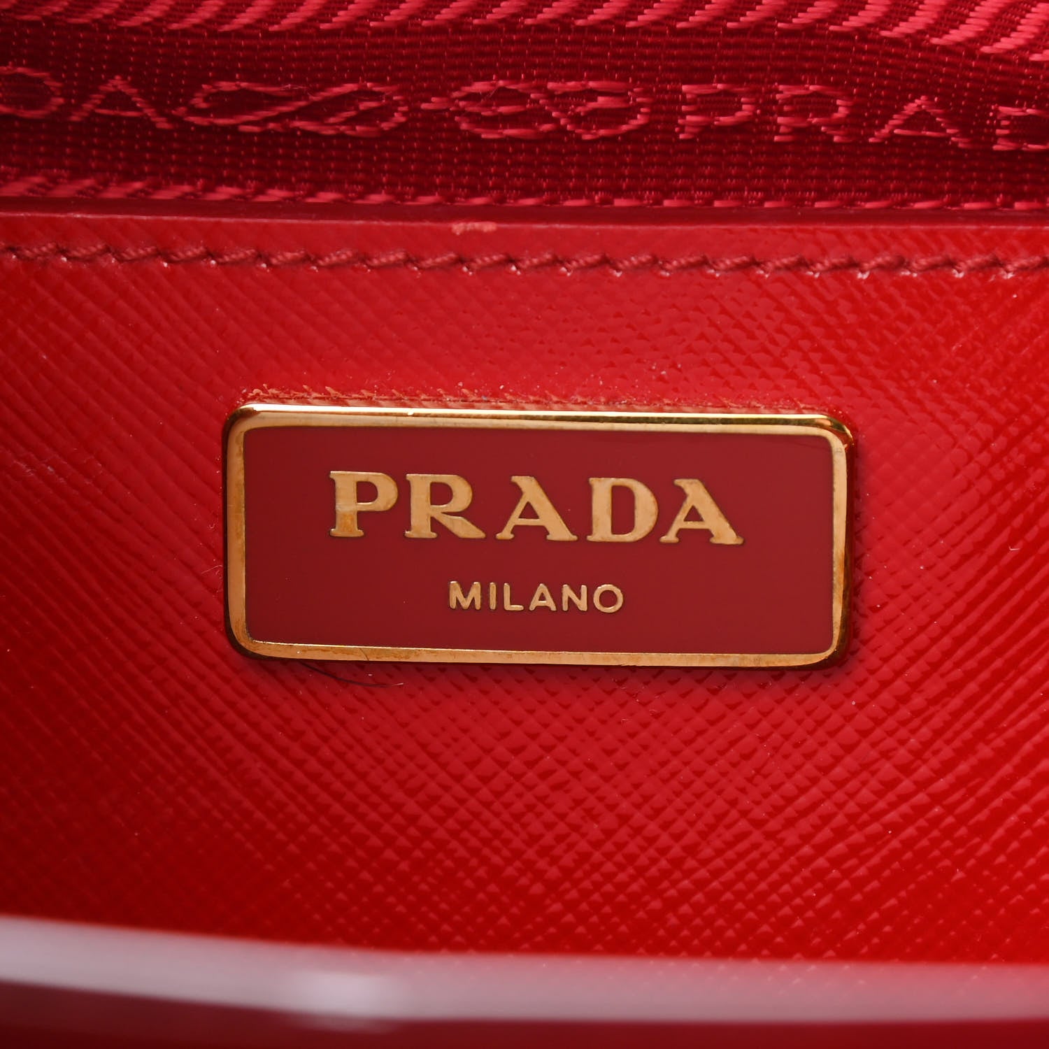 Prada Saffiano Vernice Medium Promenade Tote 5 of 12