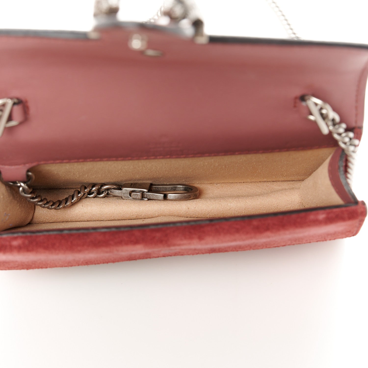 Gucci GG Supreme Monogram Blooms Super Mini Dionysus Shoulder Bag Beige Multicolor Dry Rose 5 of 9