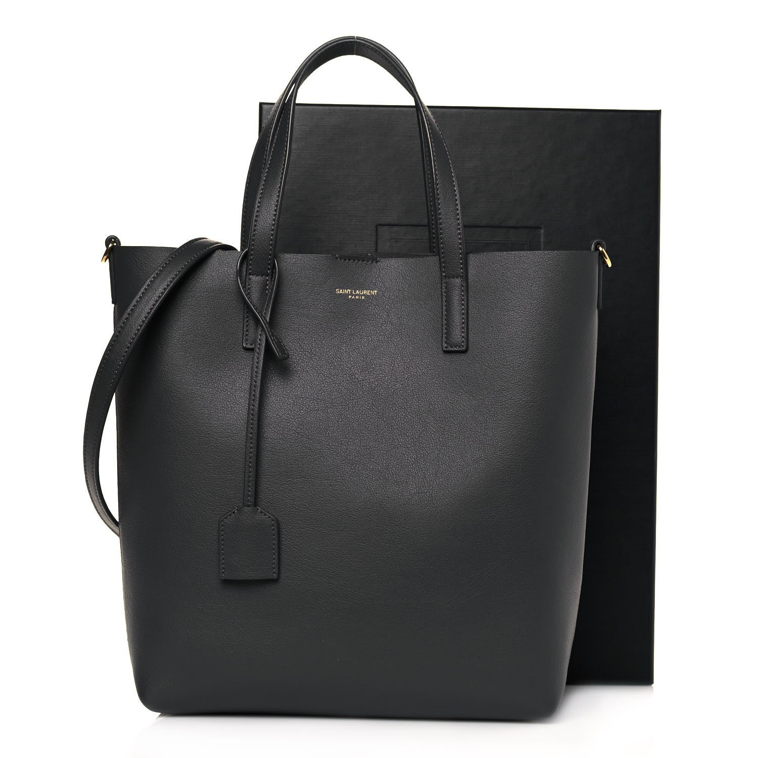 Saint Laurent Calfskin Toy Shopping Tote Strom 13 of 13