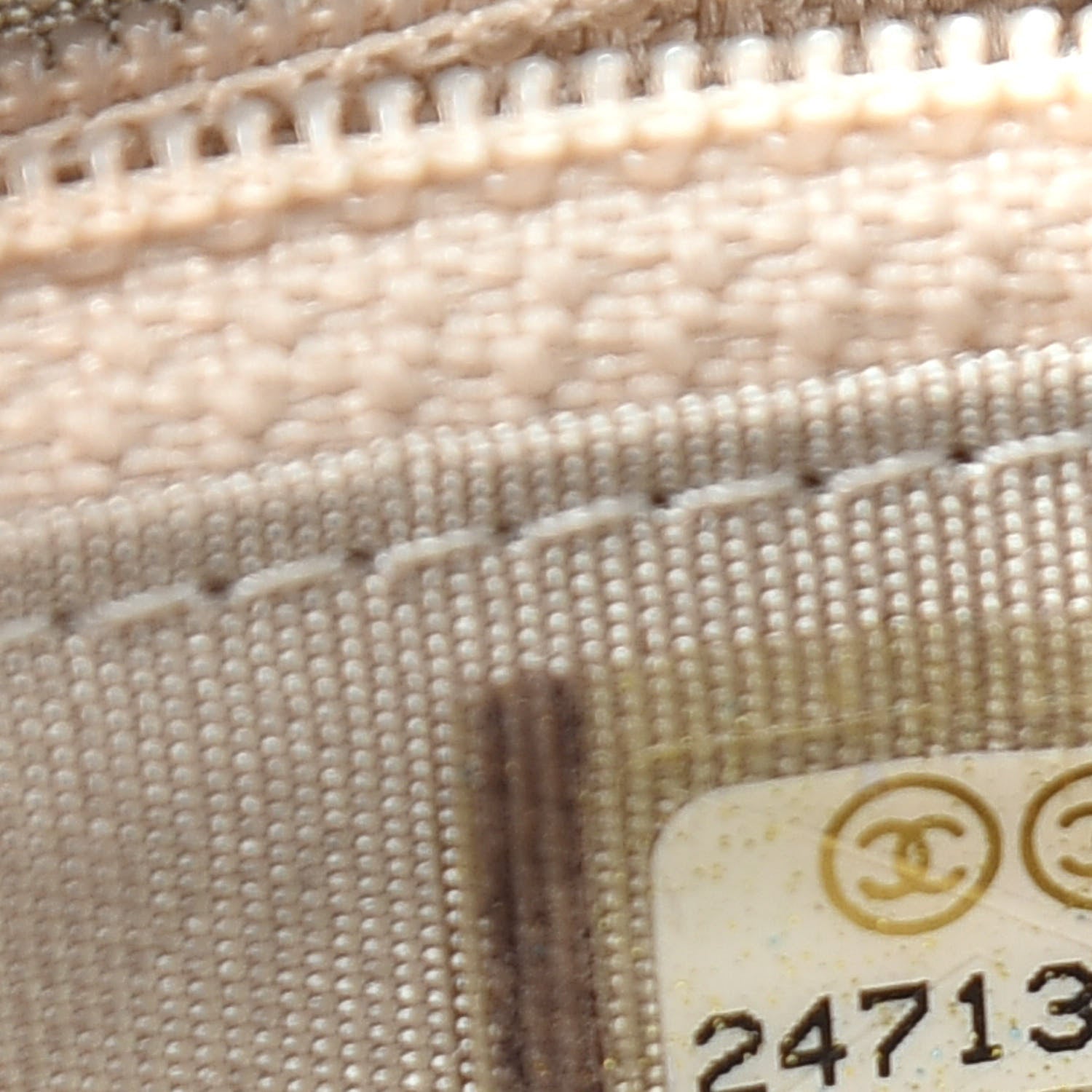 Chanel Metallic Sheepskin Chevron Quilted Medium Mademoiselle Vintage Zip Around Wallet Silver 8 of 9