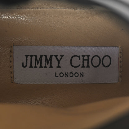 Jimmy Choo Calfskin Clarice 45 Boots 38 Black 8 of 8