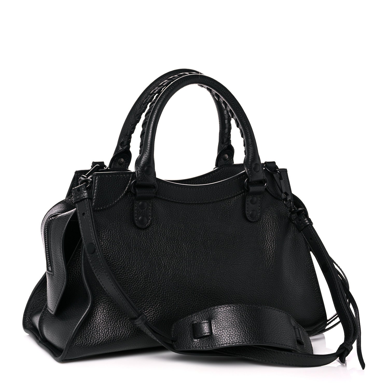 Balenciaga Grained Calfskin Neo Classic Black Hardware S City Black 3 of 14