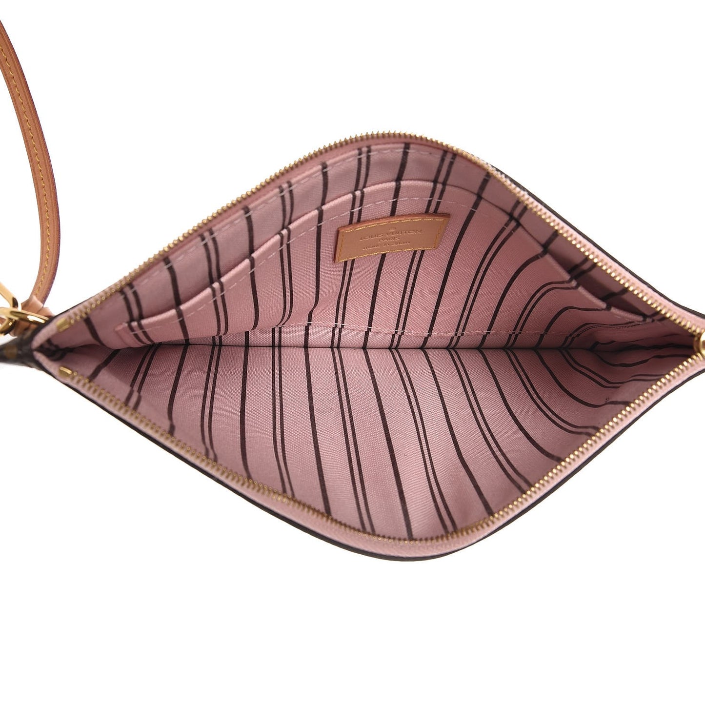 Monogram Neverfull MM GM Pochette Rose Ballerine