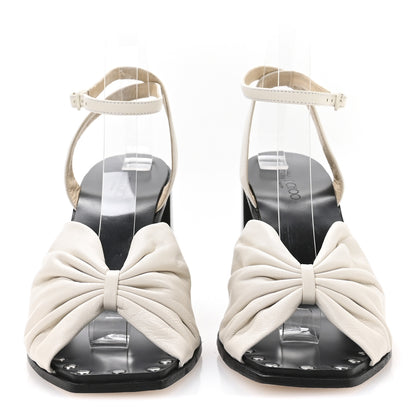 Jimmy Choo Calfskin Jasie 85 Sandals 39 Latte 3 of 9