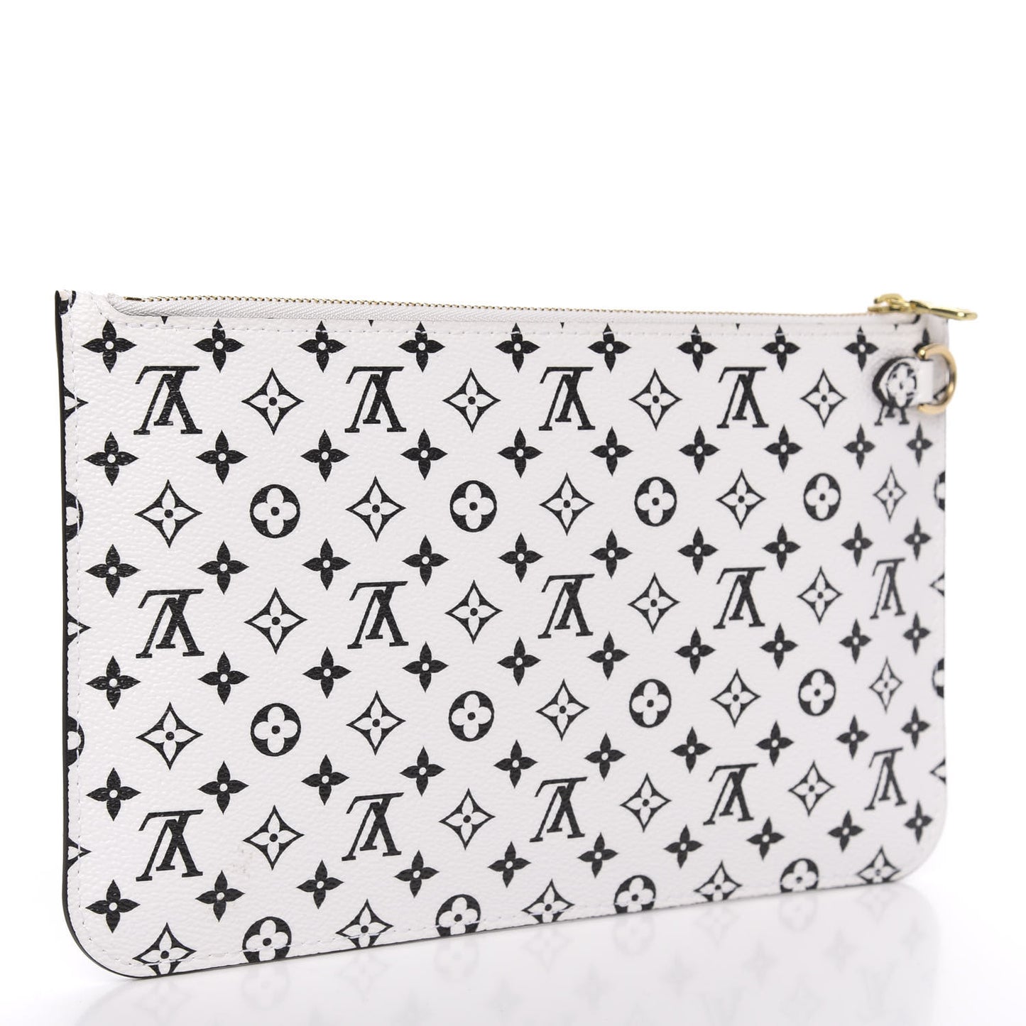 Monogram Giant Neverfull MM GM Pochette White