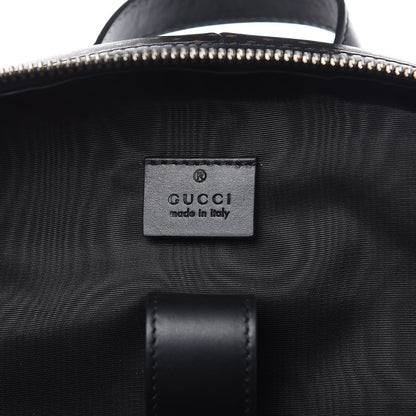 Gucci X SEGA Calfskin GUCCY Stars Dome Backpack Black Gold 6 of 10