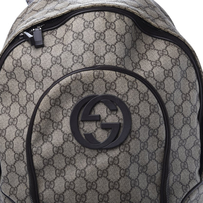 Gucci GG Plus Monogram Interlocking G Medium Backpack Dark Brown 11 of 11