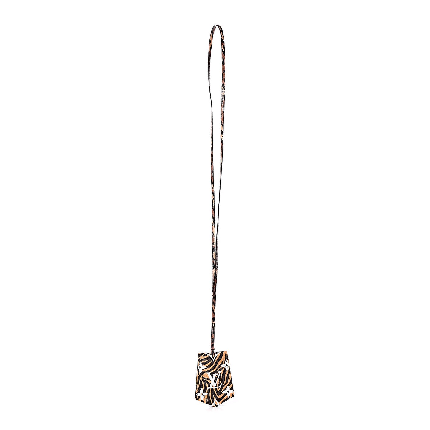 Monogram Giant Jungle Oversize Clochette Key Bell Holder Black