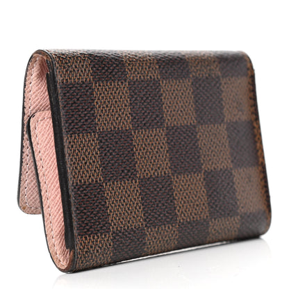 Louis Vuitton Damier Ebene Multicles 6 Key Holder Rose Ballerine 2 of 5