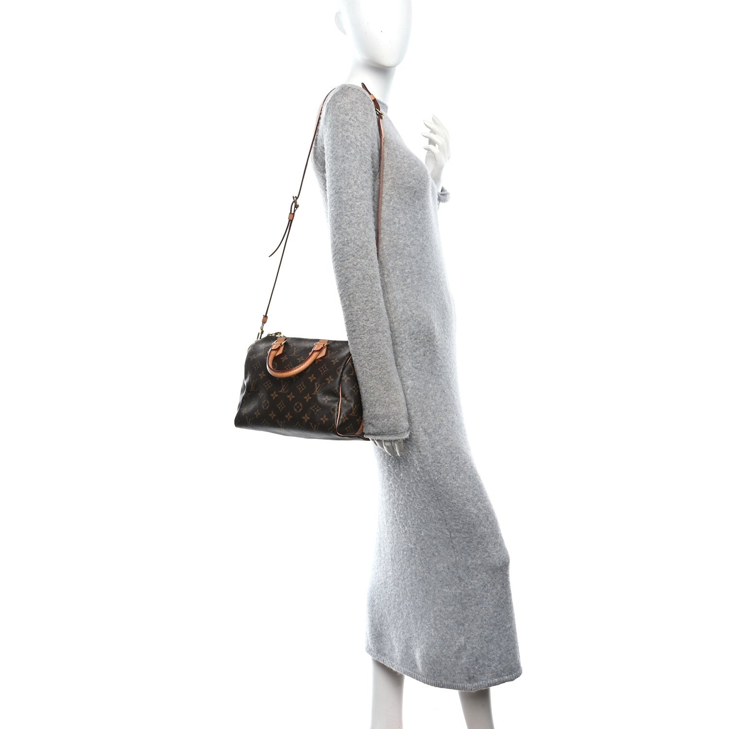 Louis Vuitton Monogram Speedy Bandouliere 25 2 of 11