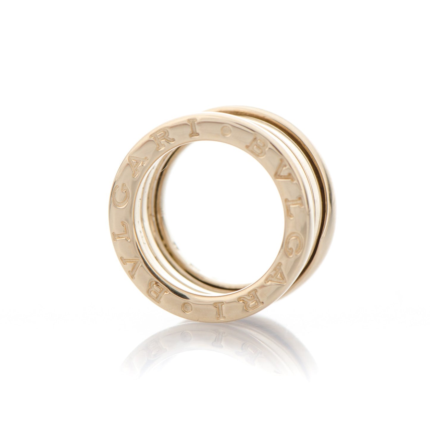 18K Yellow Gold B.Zero1 3 Band Ring 47 4