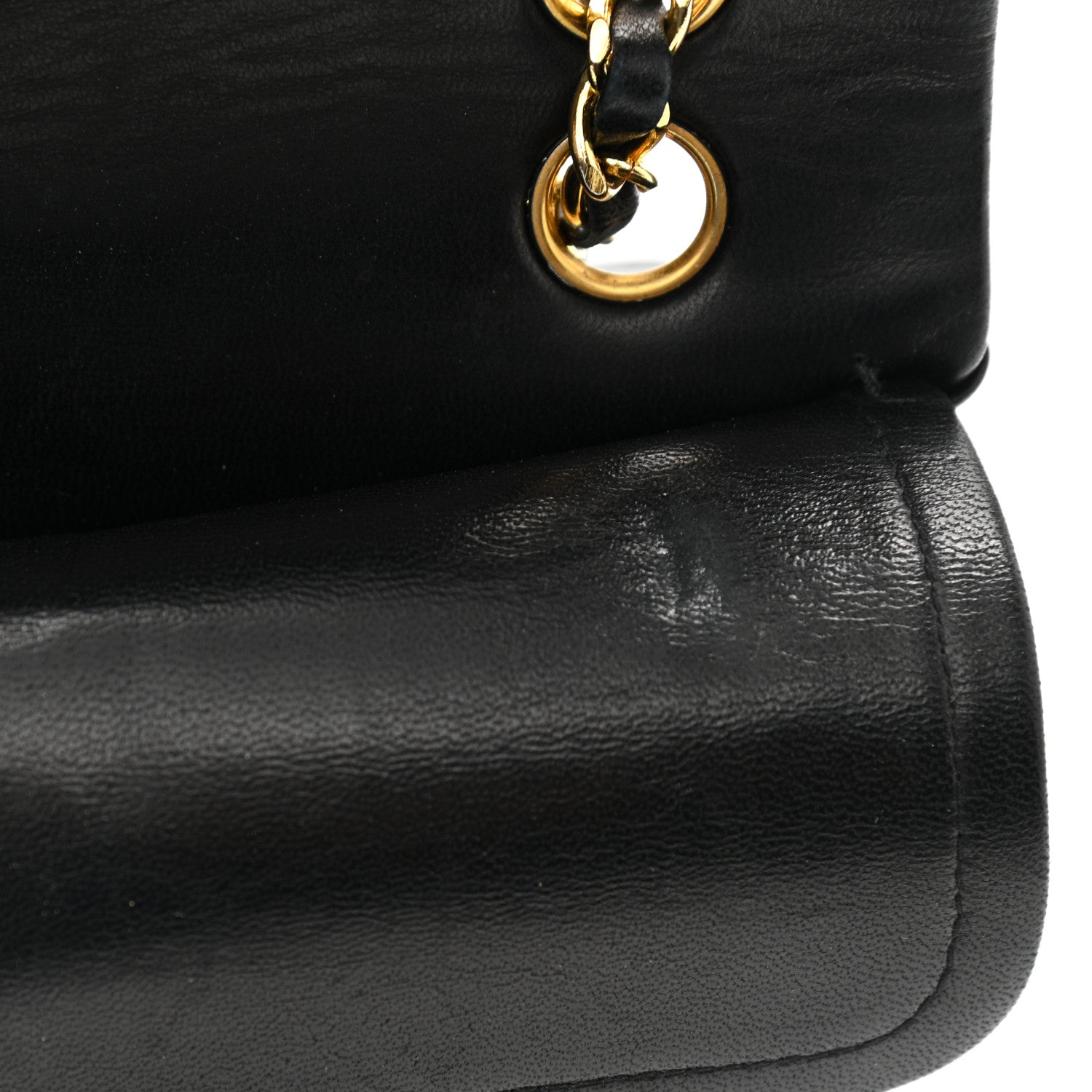 Chanel Lambskin Quilted Small Double Flap Black 13 of 13