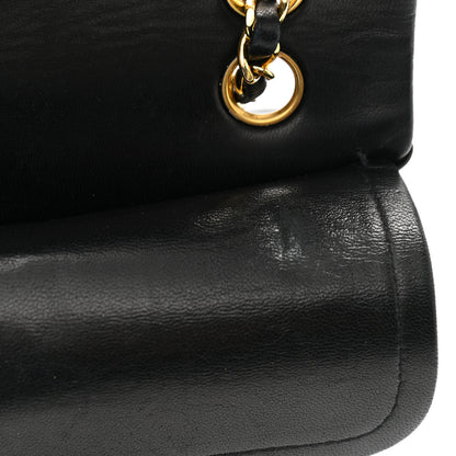 Chanel Lambskin Quilted Small Double Flap Black 13 of 13