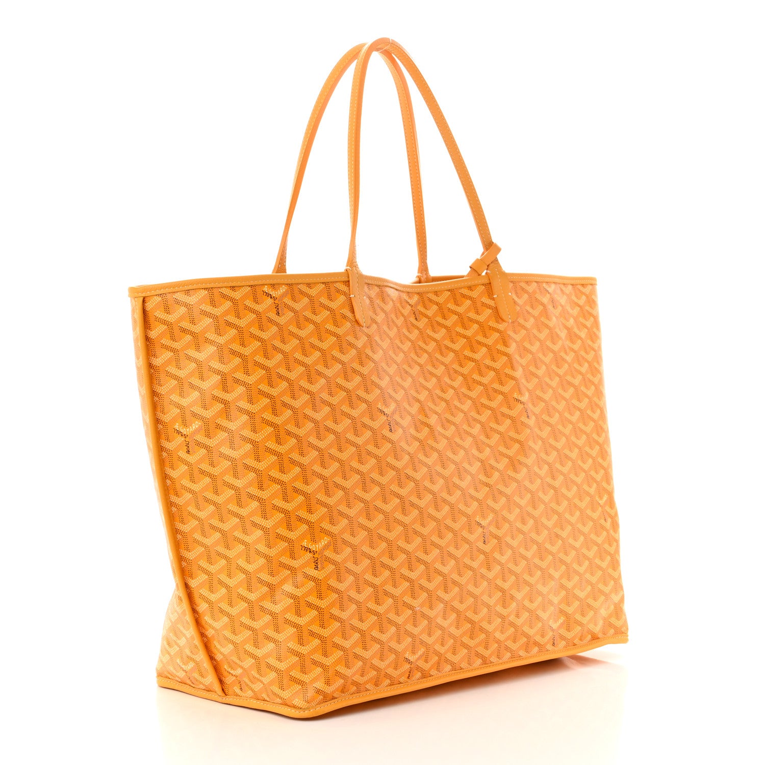Goyard Goyardine Reversible Anjou GM Yellow 4 of 11