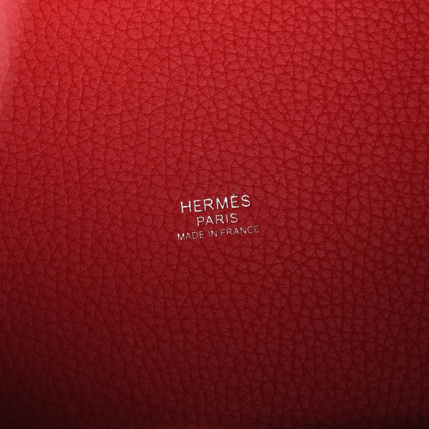 Hermes Taurillon Clemence Picotin Lock 18 PM Rouge Tomate 6 of 11