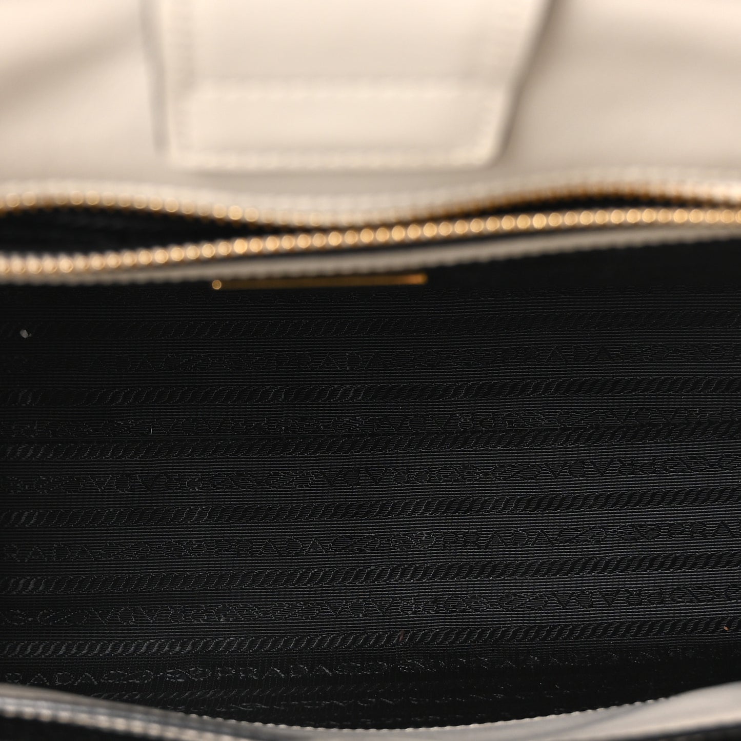 Saffiano Soft Calfskin Large Tote White