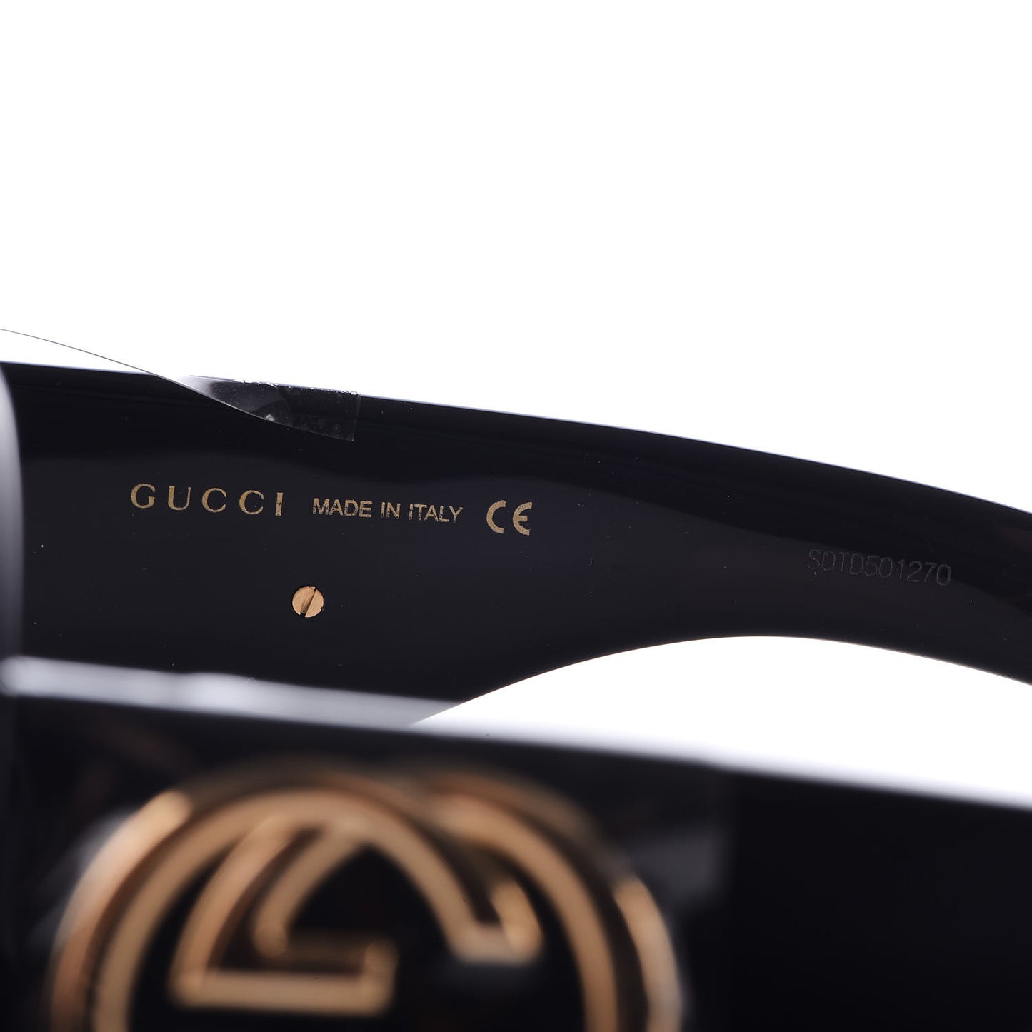 Pearl Oversized Sunglasses GG0143S Black