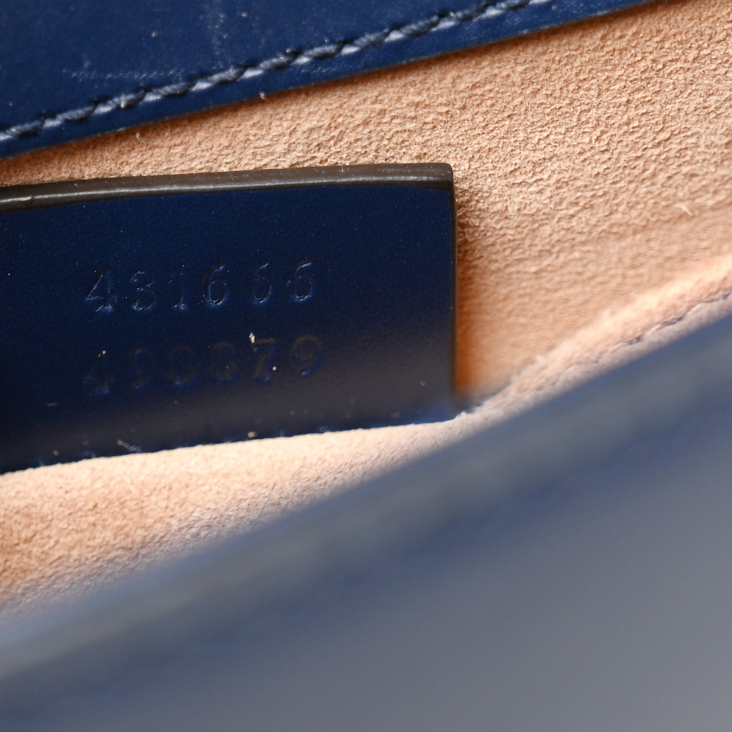 Calfskin Mini Sylvie Chain Shoulder Bag Blue Agata
