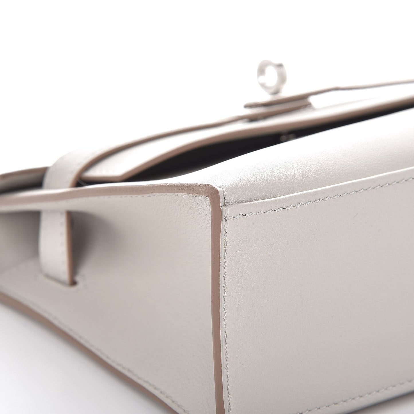 Swift Kelly Pochette Clutch Gris Perle