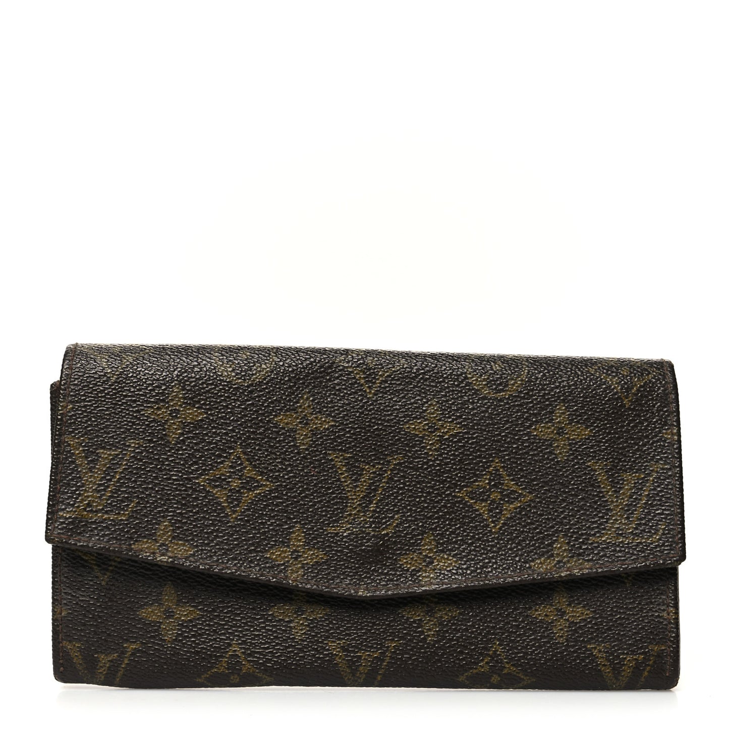 Monogram Flap Wallet