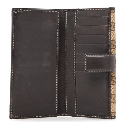 Gucci Monogram Lovely Heart Continental Wallet Brown 5 of 9