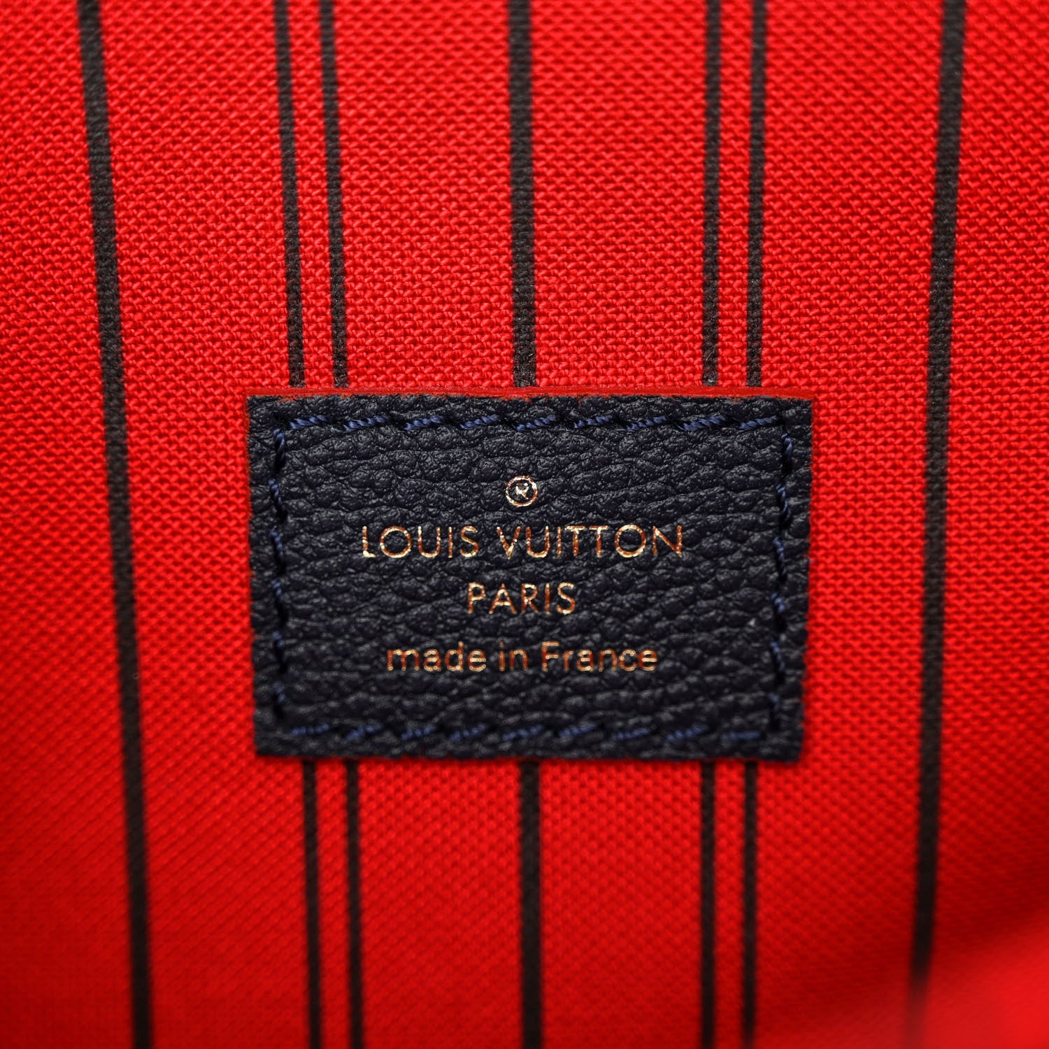 Louis Vuitton Empreinte Pochette Metis Marine Rouge 6 of 11