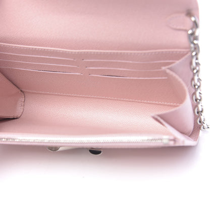 Louis Vuitton Epi Twist Chain Wallet Rose Ballerine 5 of 10