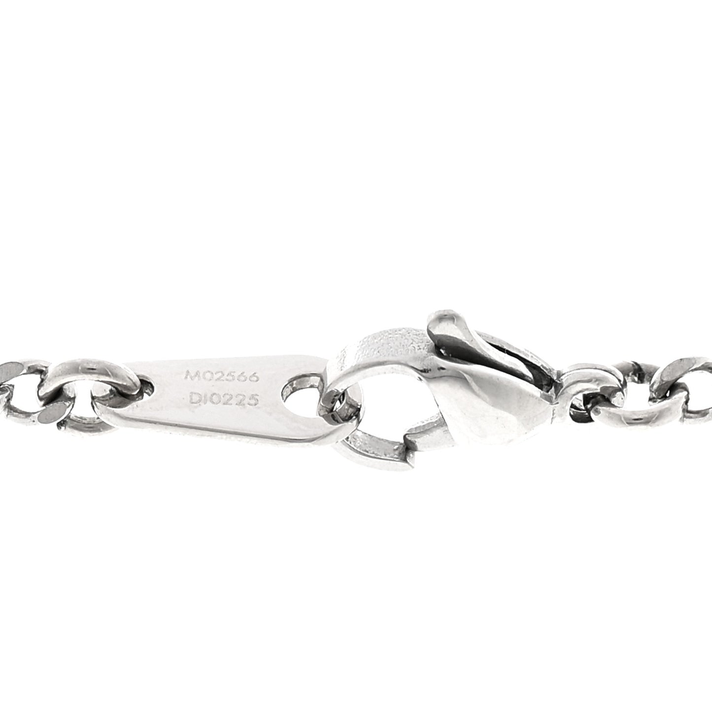 Plexiglass Monogram Row Pendant Necklace Green Multicolor