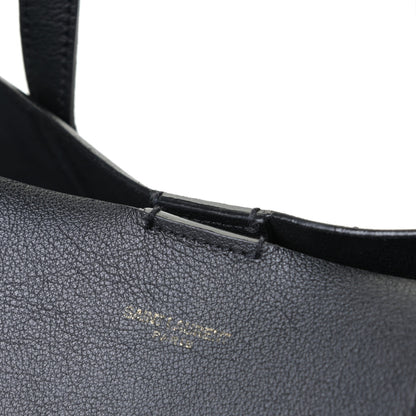 Saint Laurent Calfskin Large Shopping Tote Black 5 of 8