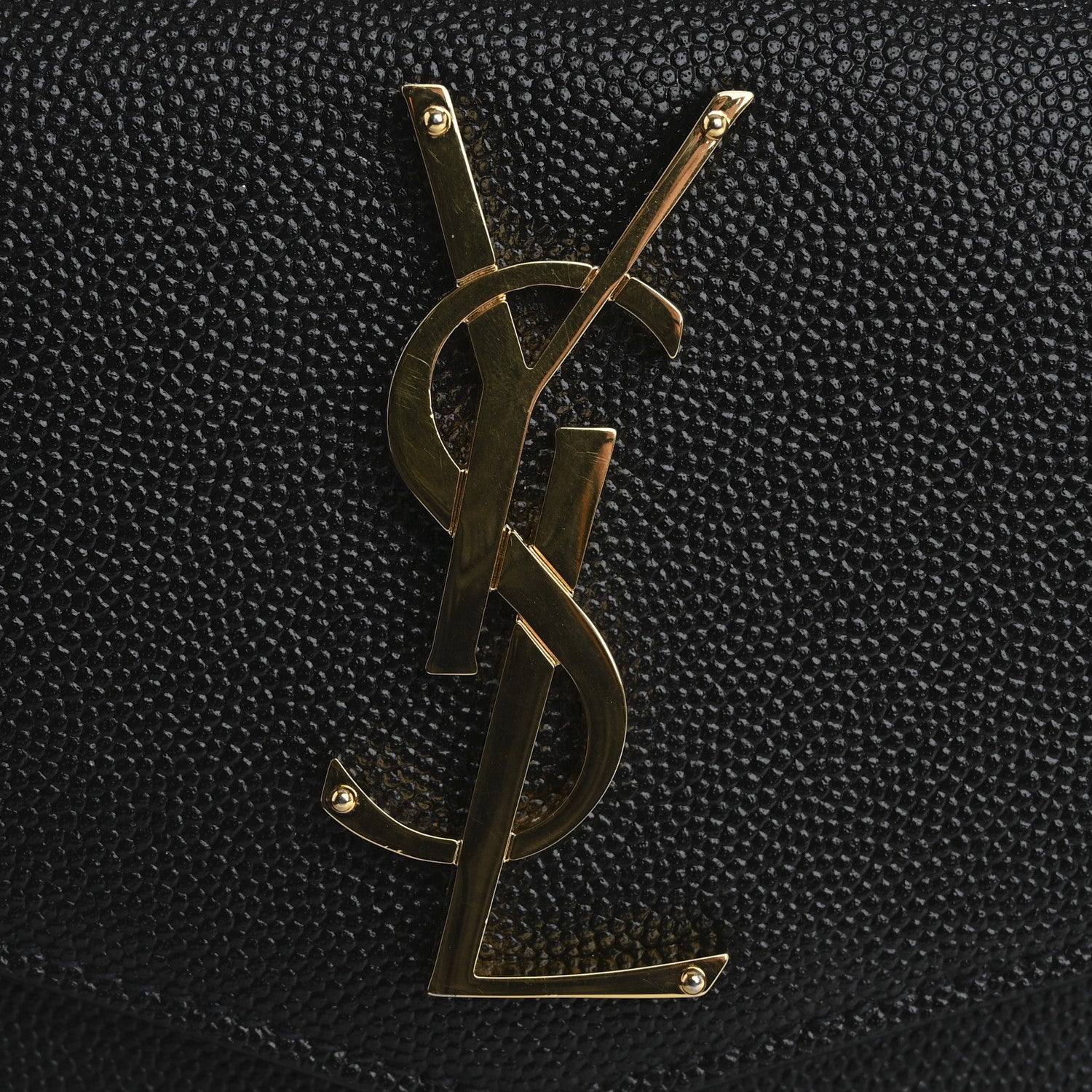 Saint Laurent Grain De Poudre Uptown Pouch Black 8 of 10