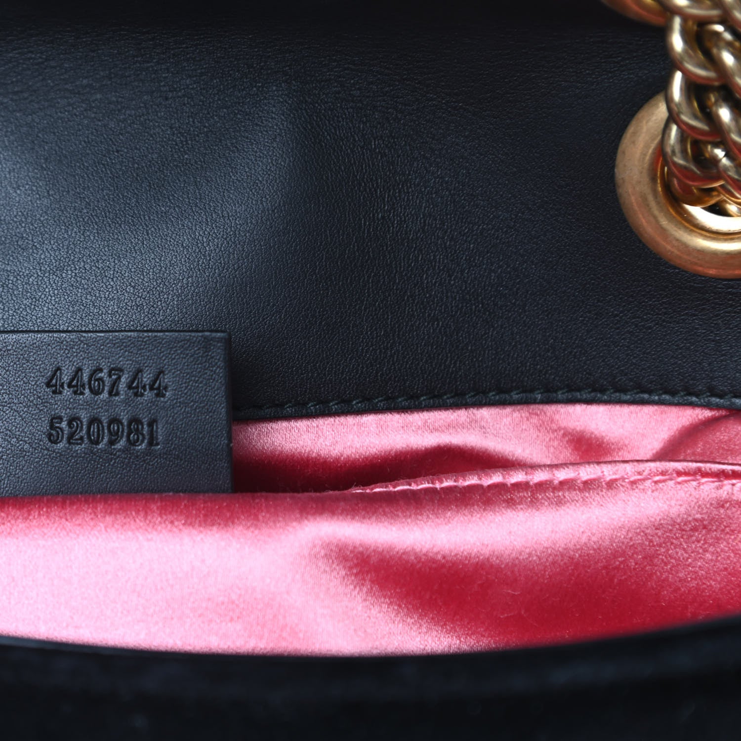 Gucci Velvet Matelasse Mini GG Marmont Shoulder Bag Black 8 of 12