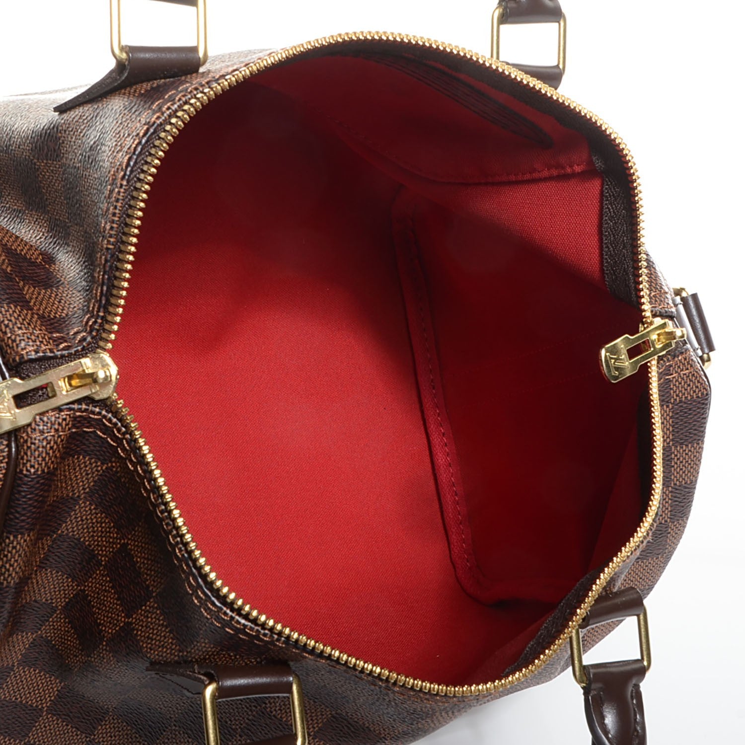 Louis Vuitton Damier Ebene Speedy Bandouliere 30 5 of 8