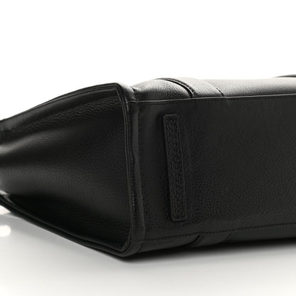 Marc Jacobs Grained Calfskin Medium The Tote Bag Black 8 of 12