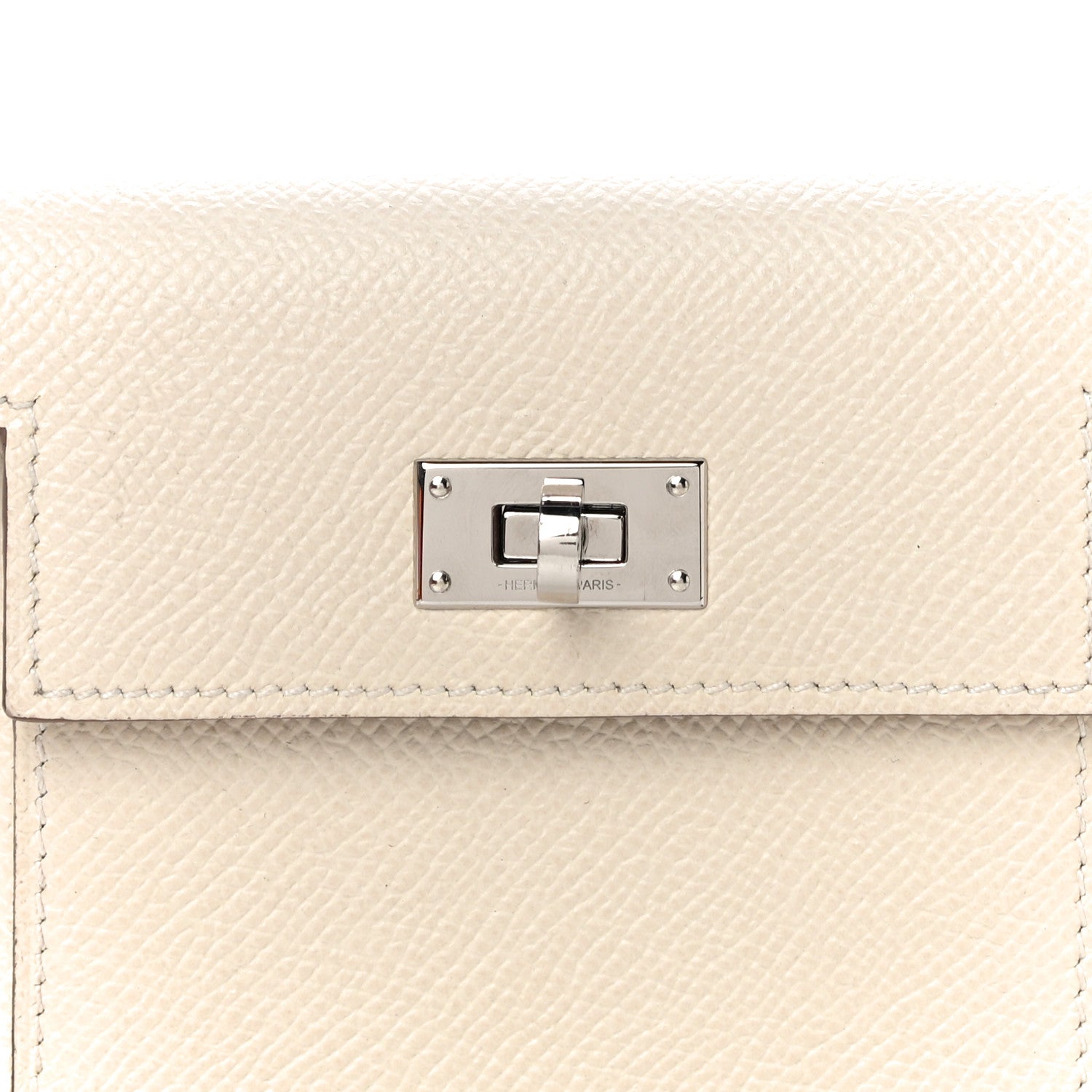 Hermes Epsom Kelly Pocket Compact Wallet Craie 8 of 13