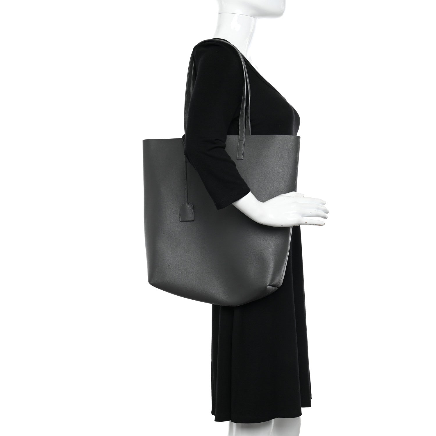 Saint Laurent Calfskin Toy Shopping Tote 2 of 10