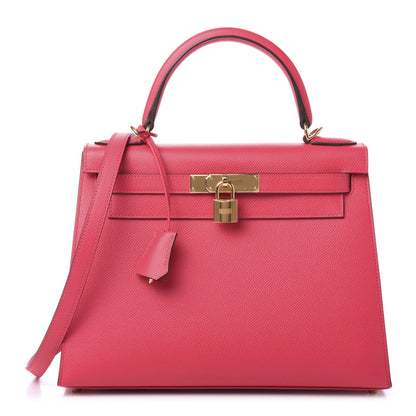 Hermes Epsom Kelly Sellier 28 Rose Extreme 1 of 13