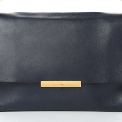 Celine Calfskin Blade Flap Navy 8 of 17