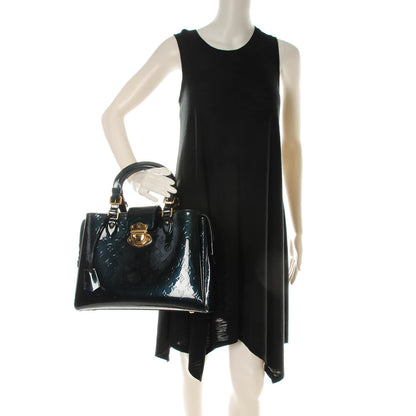 Louis Vuitton Vernis Melrose Avenue Blue Nuit 2 of 8