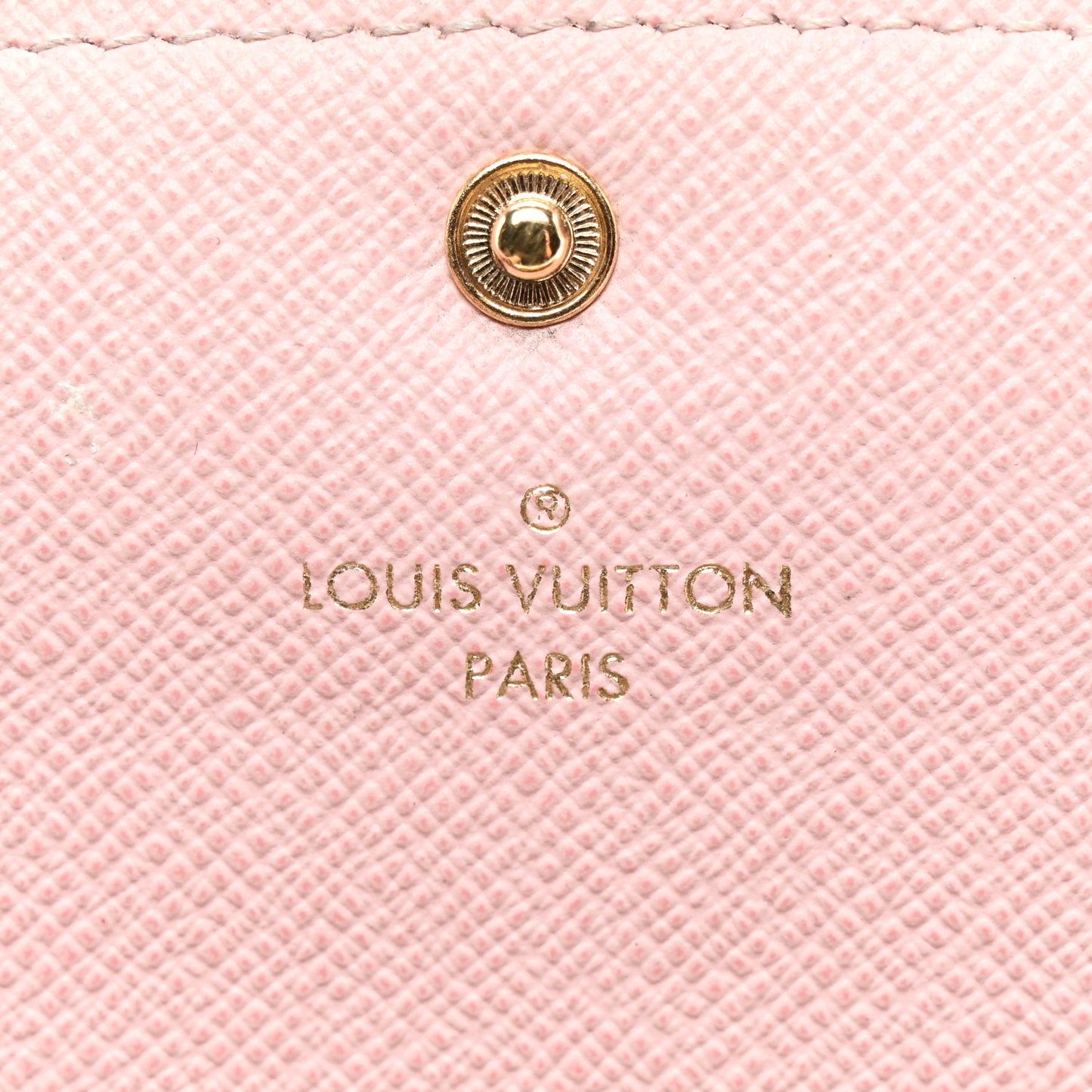Monogram Emilie Wallet Rose Ballerine
