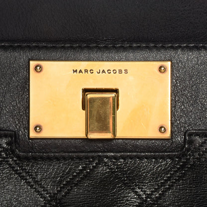 Marc Jacobs Quilted Baroque Calfskin The Lads Buddy Large Black 8 of 9