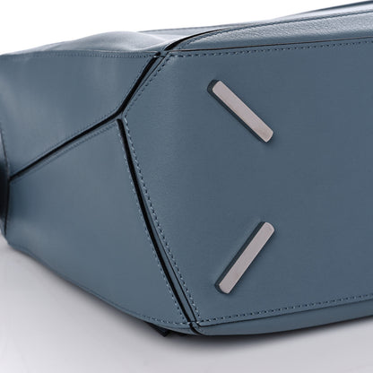 Loewe Calfskin Medium Puzzle Bag Stone Blue 7 of 10