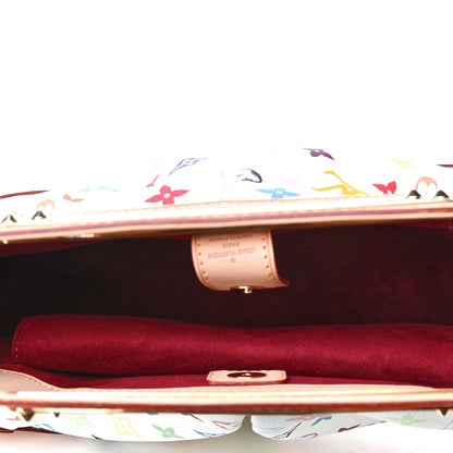 Louis Vuitton Monogram Multicolor Judy MM White 4 of 4