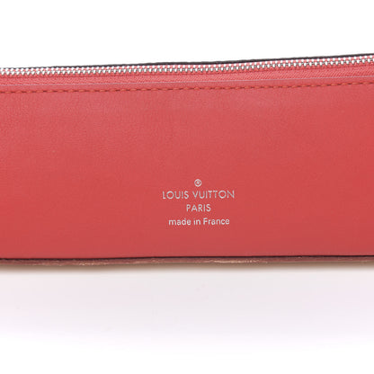 Louis Vuitton Monogram Elizabeth Pencil Pouch Red 6 of 10