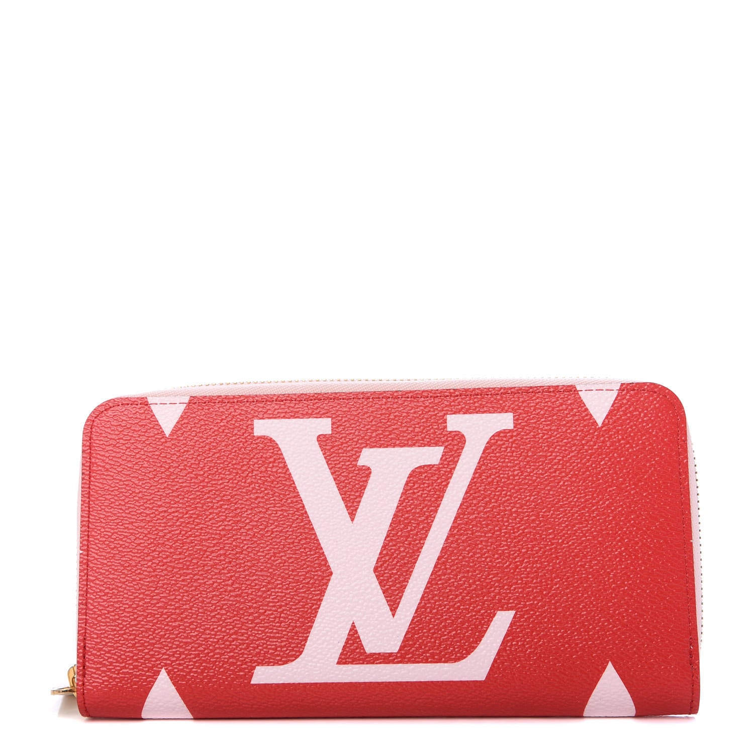 Louis Vuitton Monogram Giant Zippy Wallet Rouge Rose 1 of 7