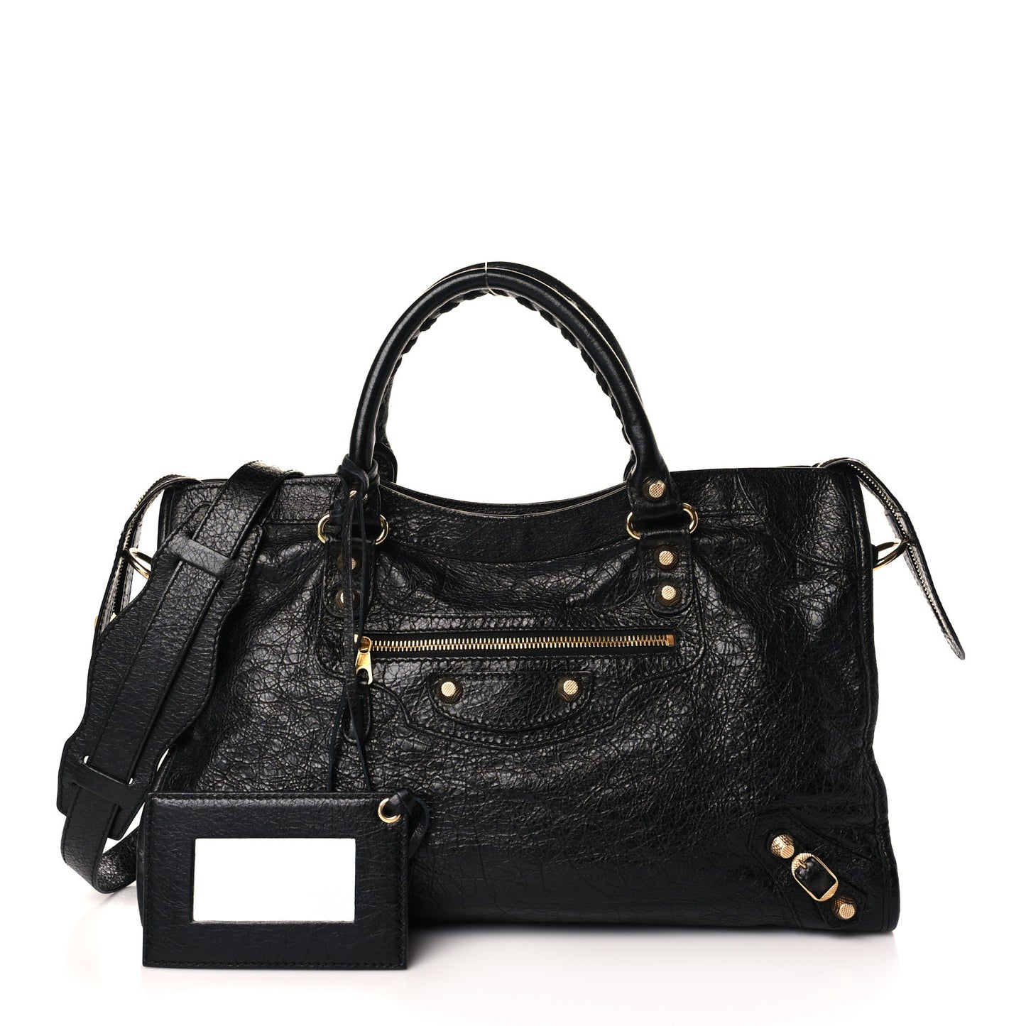 Agneau Giant 12 Gold Hardware City Black