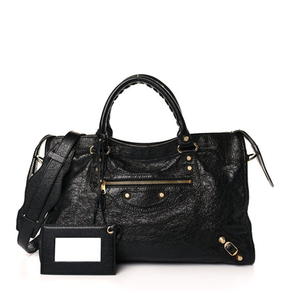 Balenciaga Agneau Giant 12 Gold Hardware City Black 1 of 9