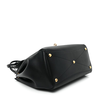 Balenciaga Smooth Calfskin Medium Bel Air Carry All Bag Black 4 of 10