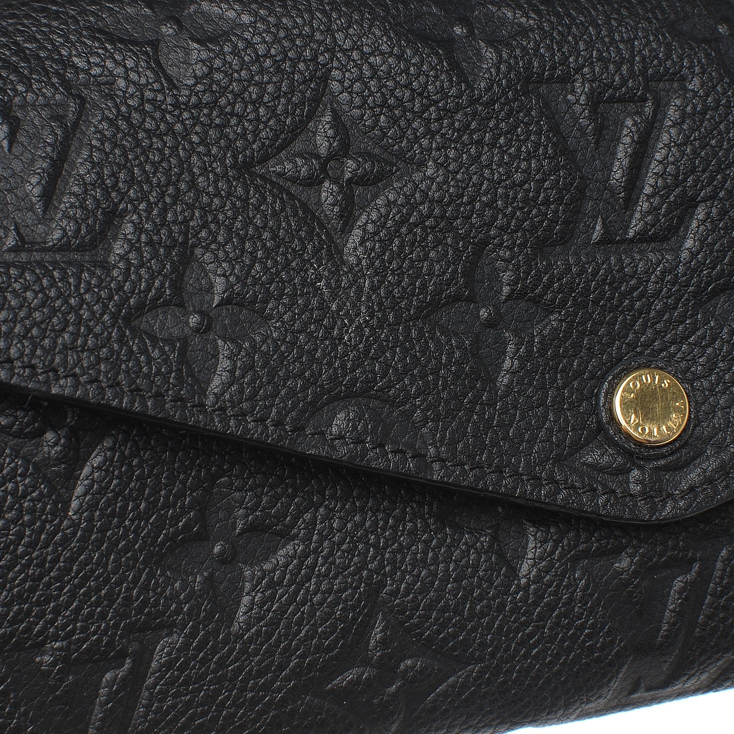 Louis Vuitton Empreinte Curieuse Wallet Black 9 of 11